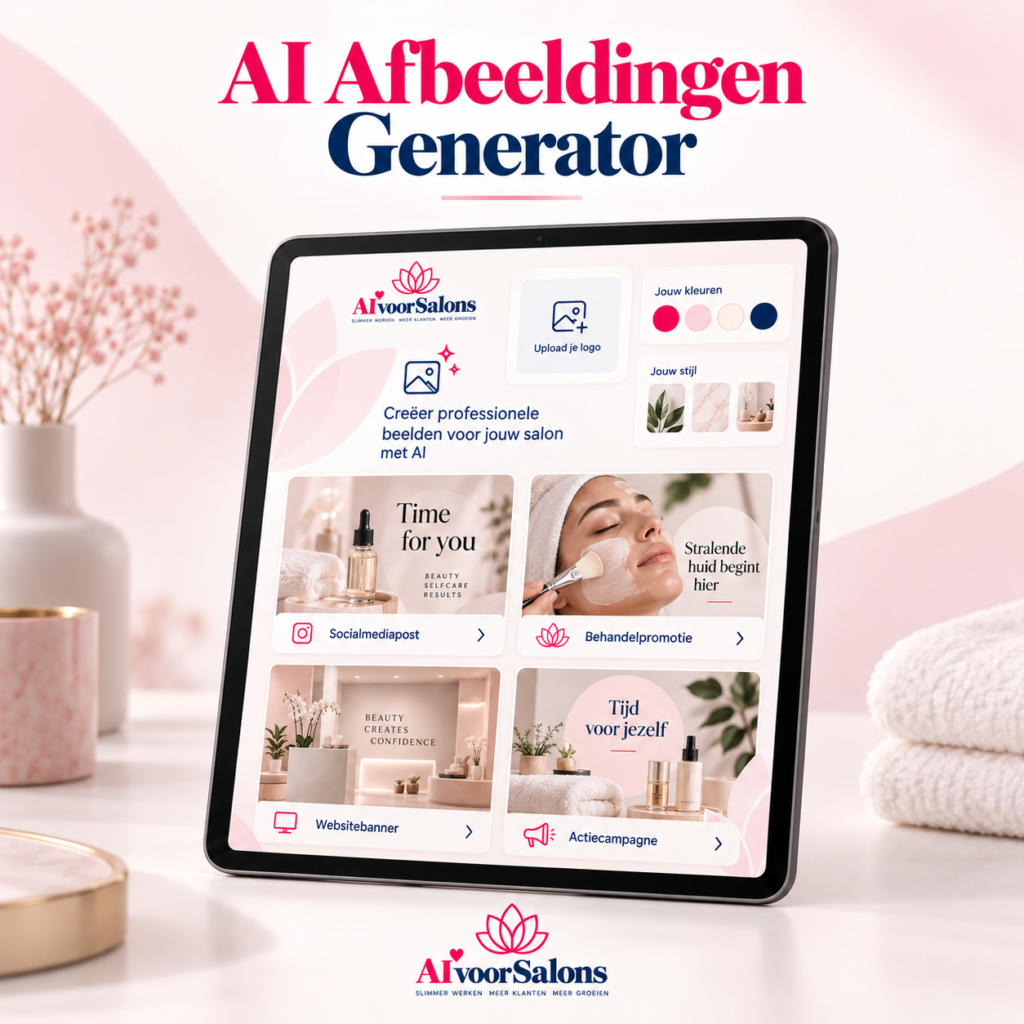 AI Afbeelding Generator voor Salons